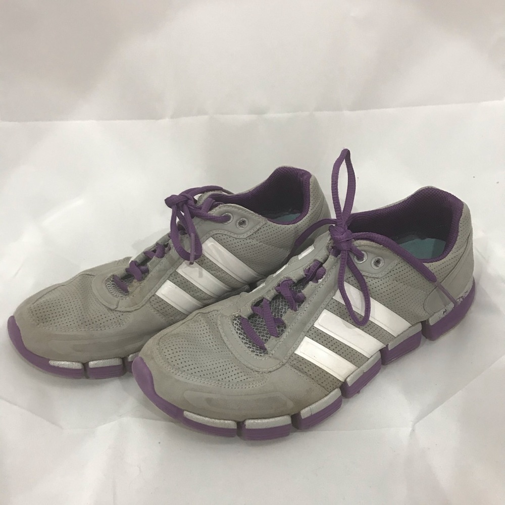 Women’s Addidas Climacool Gray/Purple - Size 8.5 M